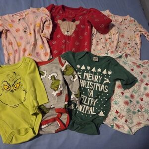🎄Baby Girl 0-3 Month Clothing Lot🎄